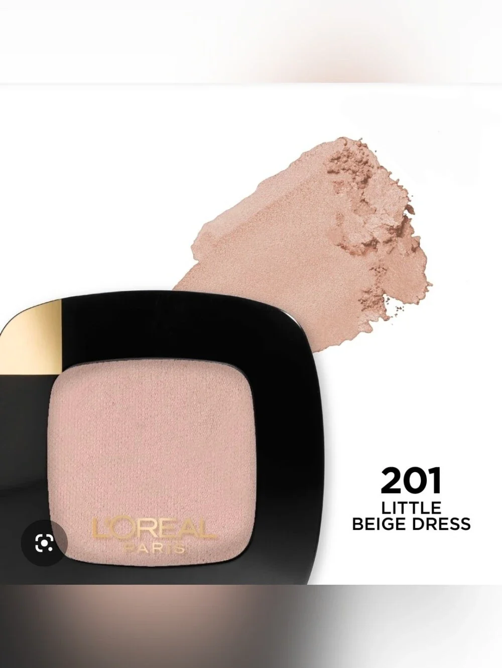L'Oreal Colour Riche Eyeshadow 201 Little Beige Dress